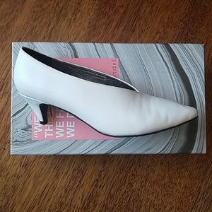 Jeffrey Campbell white pump